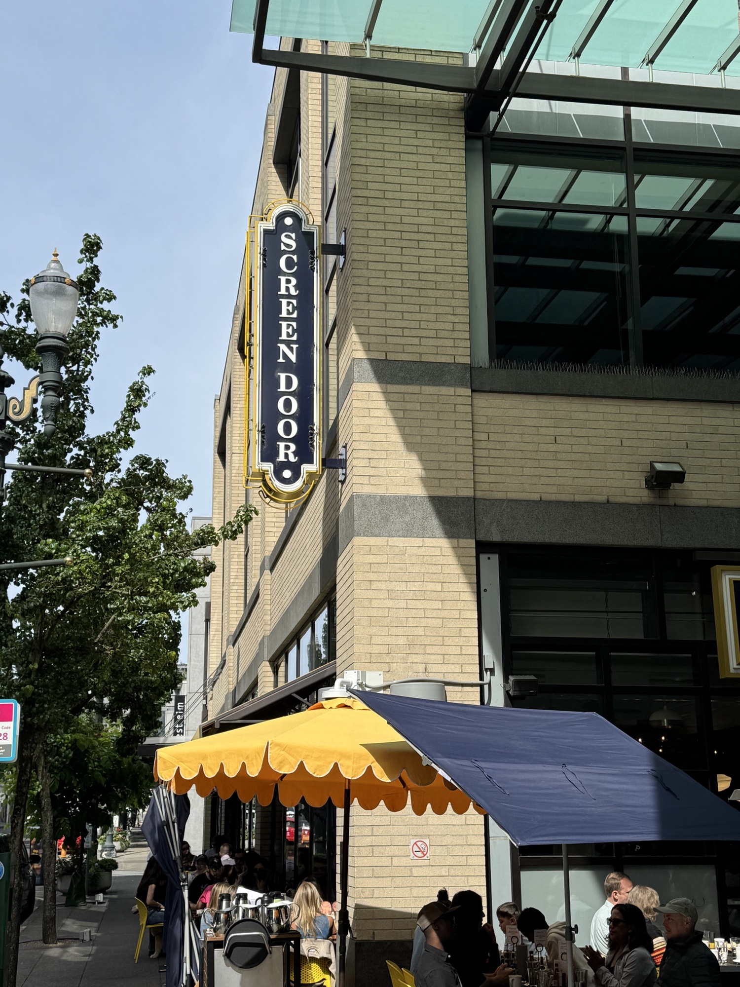 The Screen Door restaurant sign in Portland
