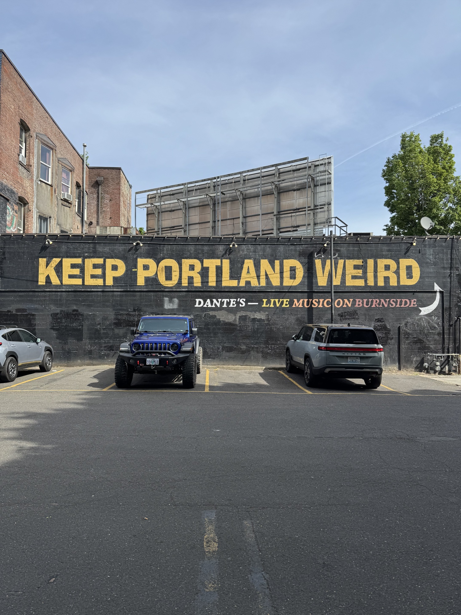 The Keep Portland Weird mural