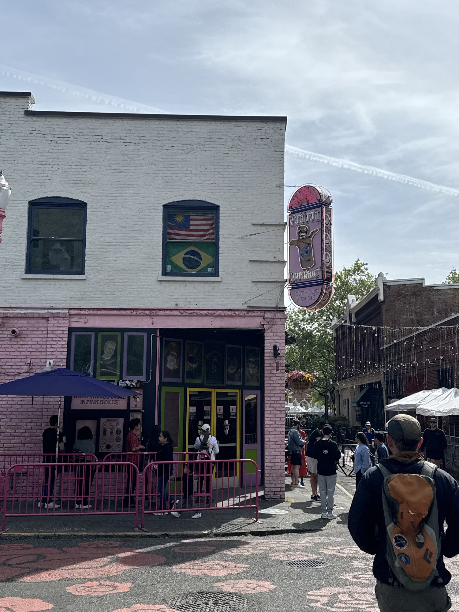 Voodoo Doughnut storefront in Portland
